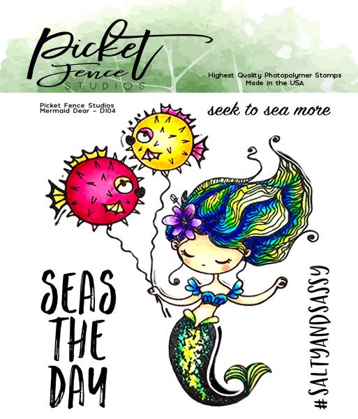 Mermaid Dear Stamp Set