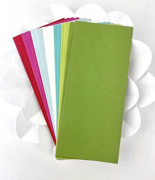 Slim Line Funky Christmas Envelopes