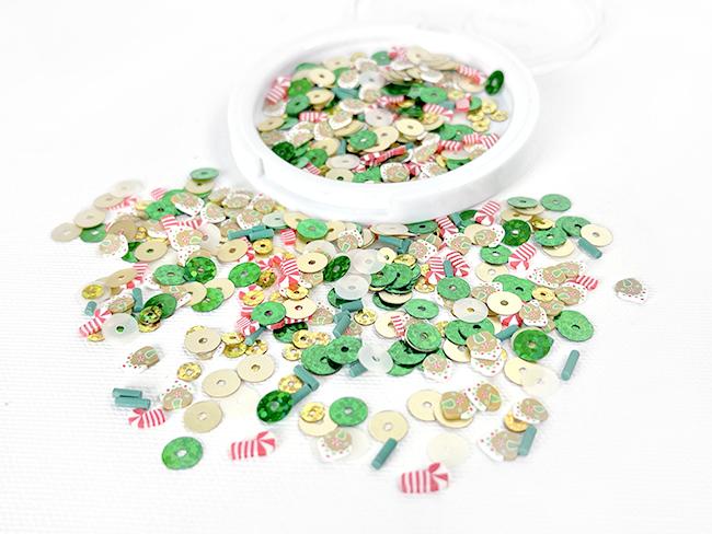 Sequin Mix Plus - Gingerbread Houses