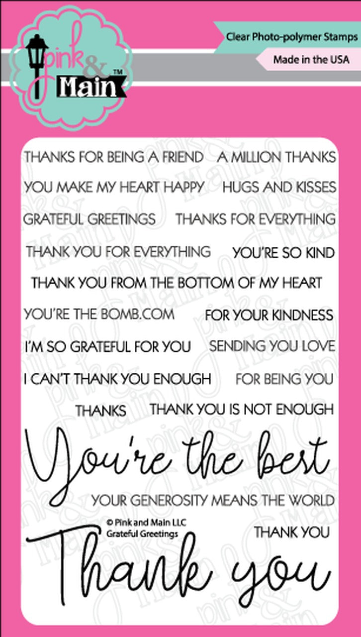 Grateful Greetings Stamp Set