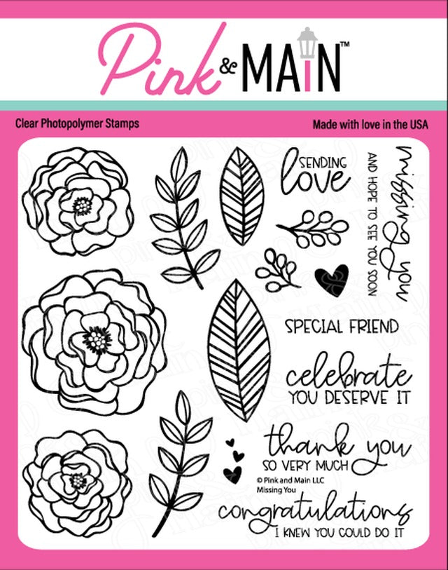 Missing You Stamp Set