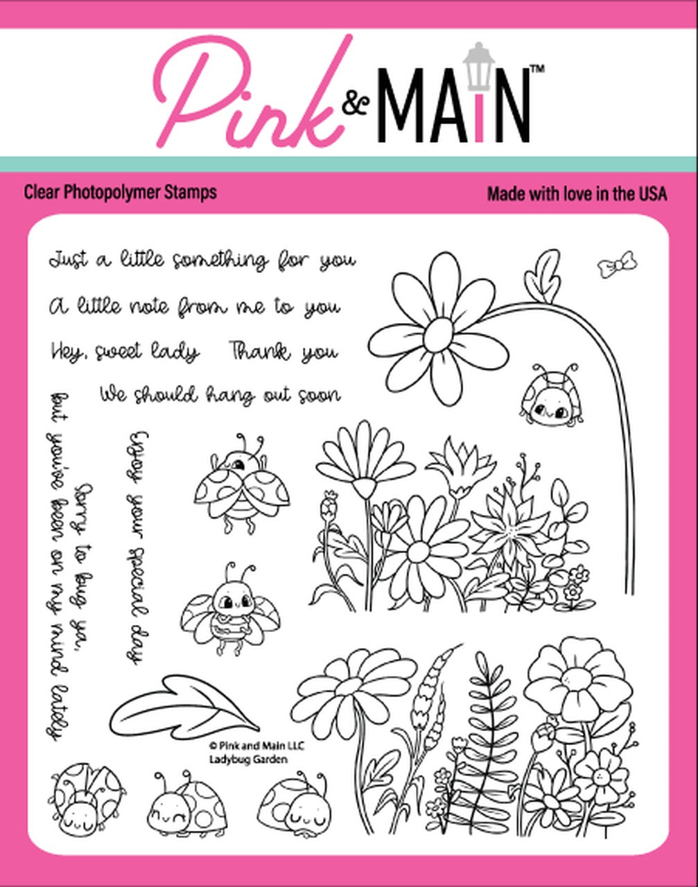 Ladybug Garden Stamp Set