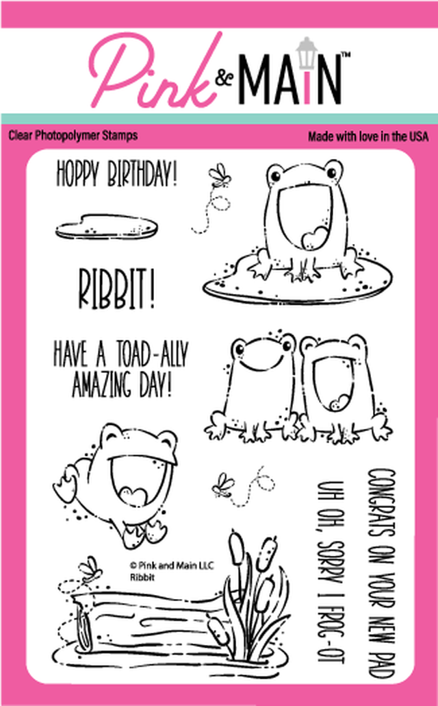Ribbit Stamp Set