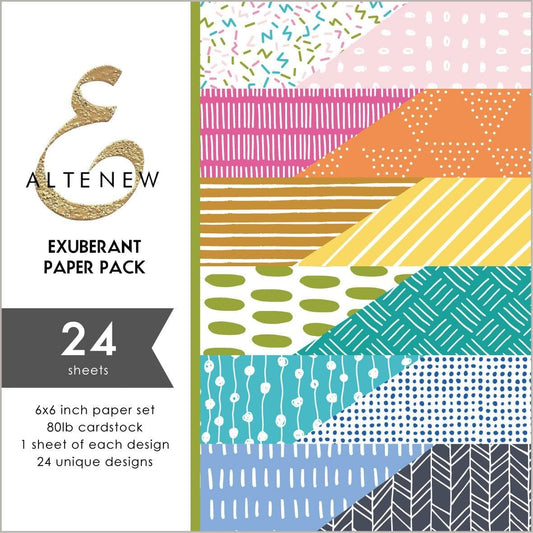Exuberant 6x6 Paper Pad