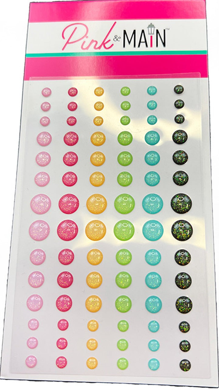 Let It BEE Glitter Enamel Dots