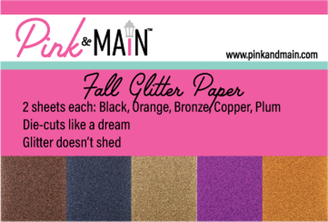 Fall Glitter 6x6 Paper Pack