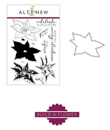 Build-A-Flower: Poinsettia Stamp & Die