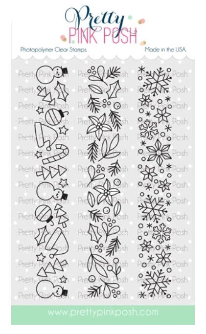 Winter Borders Stamp Set