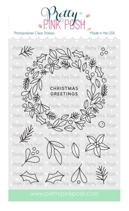 Winter Wreath Stamp Set