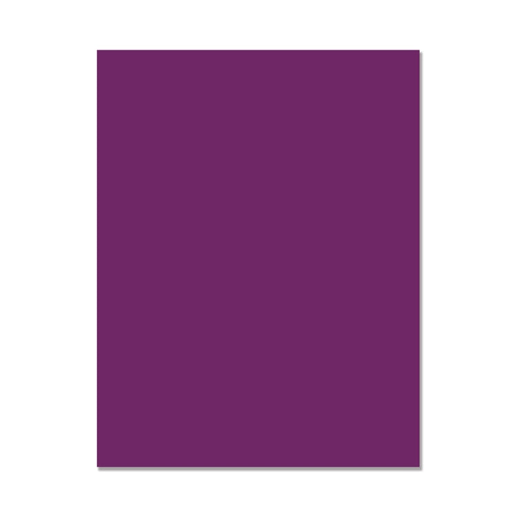 Hero Hues 8.5x11 Cardstock Plum