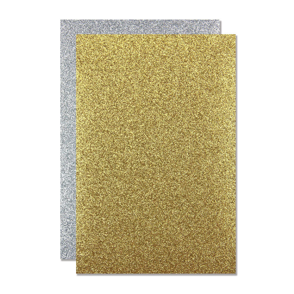 5.5 x 8.5 Glitter Cardstock Holiday Sparkle