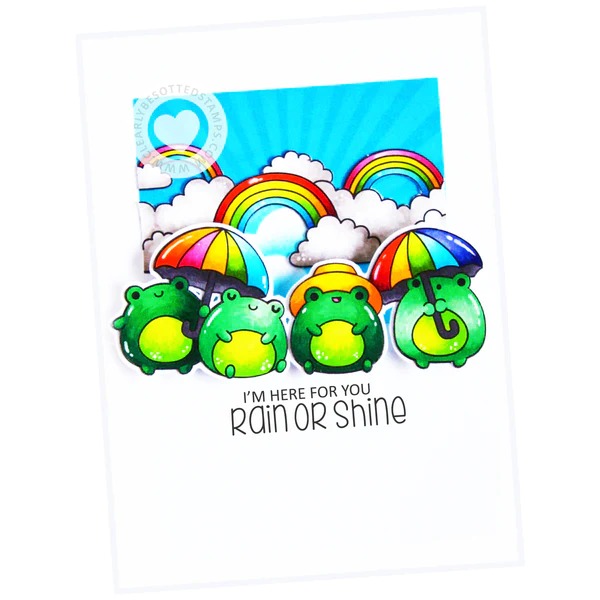 Rain Down Line Up Stamp Set