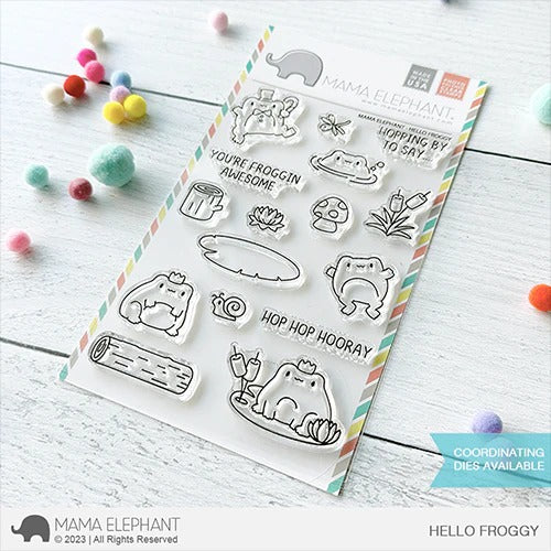 Hello Froggy Stamp Set
