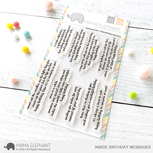 Inside Birthday Messages Stamp Set
