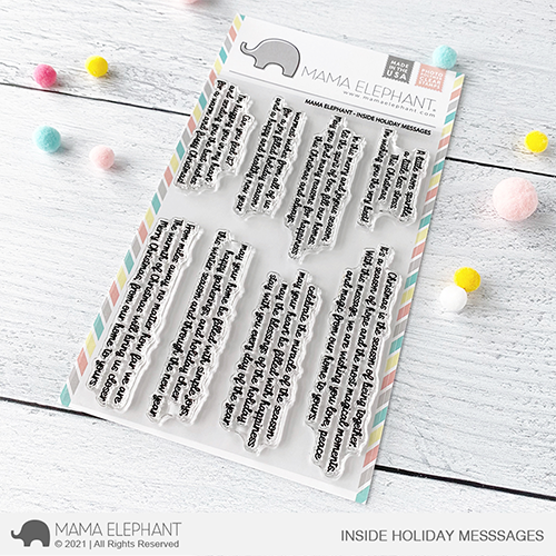 Inside Holiday Messages Stamp Set