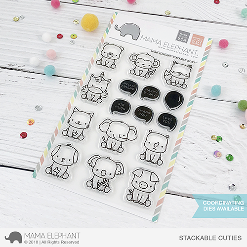 Stackable Cuties Stamp Set