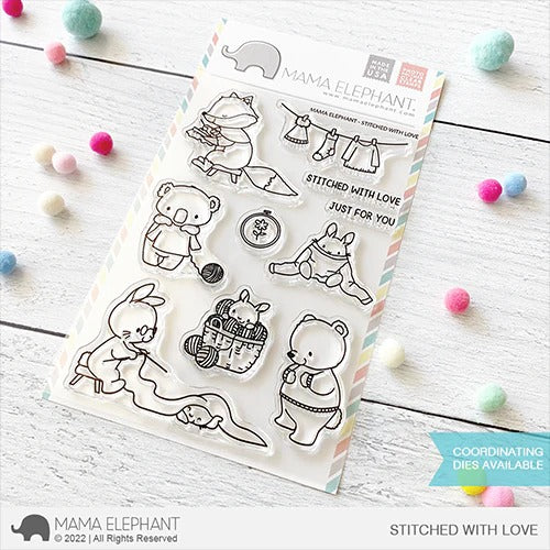 Stitched With Love Stamp Set