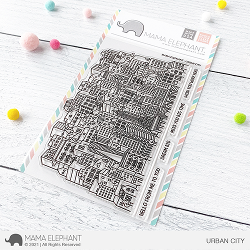 Urban City Stamp Set