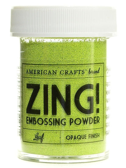 Zing! Embossing Powder Opaque Leaf