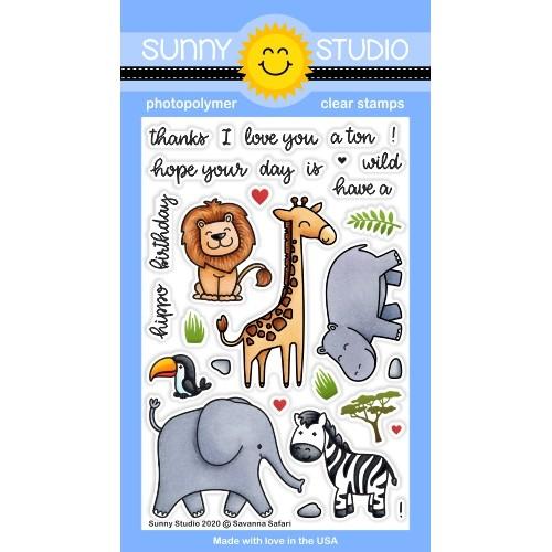 Savanna Safari Stamp Set