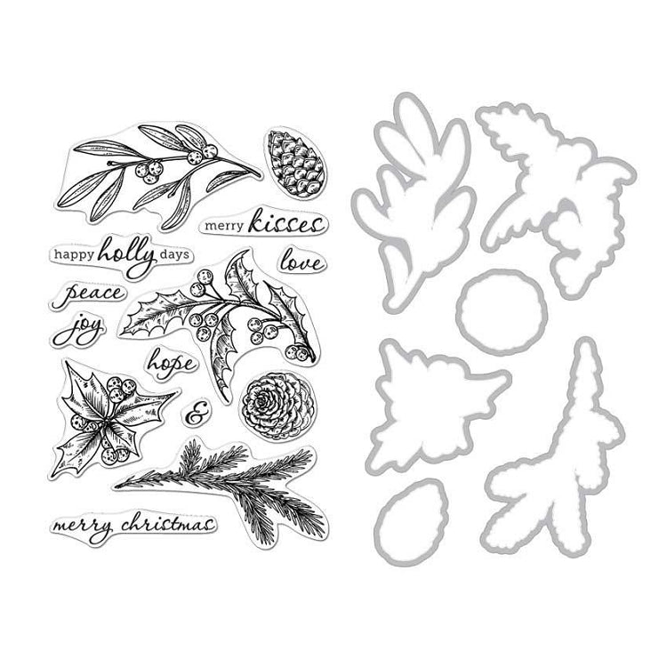 Holly Days Stamp & Die