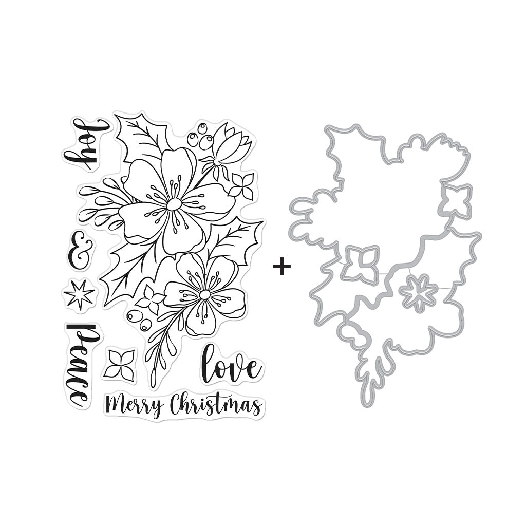 Christmas Rose Stamp & Die