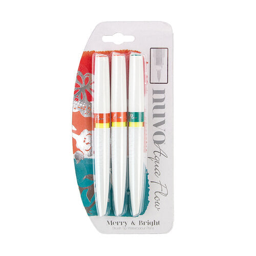 Aqua Flow Pens Merry & Bright