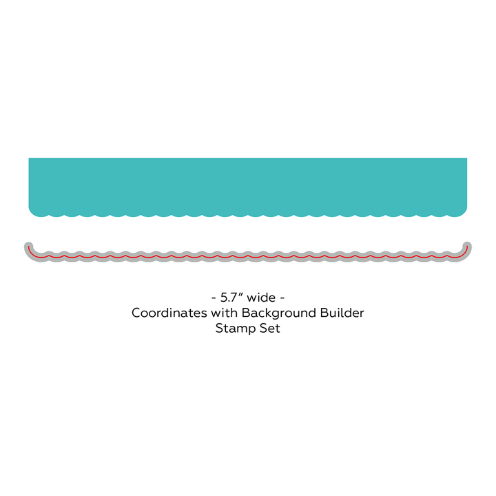 Background Builder Scallop Honey Cuts Dies
