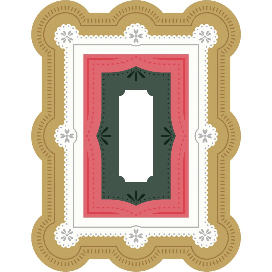 Opulent Layering Frames Honey Cuts