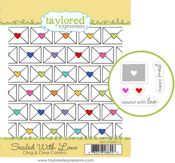 Sealed With Love Cling & Clear Combo