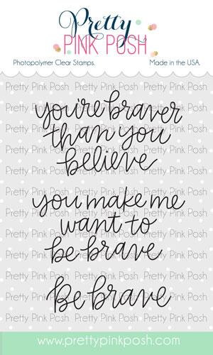 Simple Sayings: Brave Stamp Set