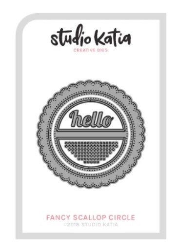 Fancy Scallop Circle Die
