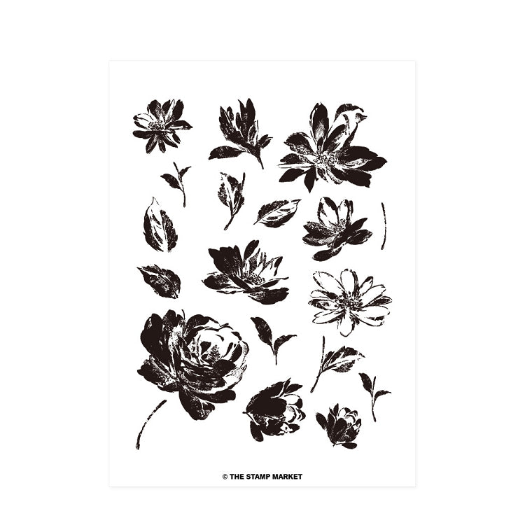 Sketchy Floral Stamp Set