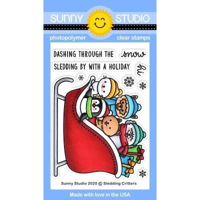 Sledding Critters Stamp Set