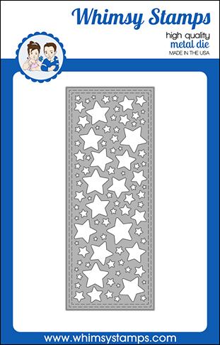 Slimline Stars Background Die