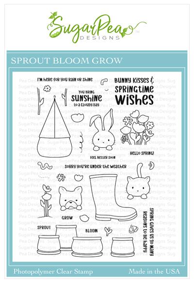 Sprout Bloom Grow Stamp Set