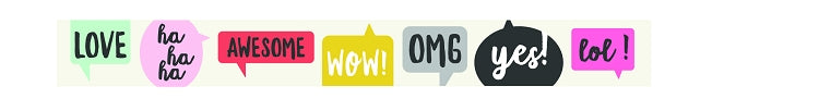 Emoji Love Expressions! Washi Tape