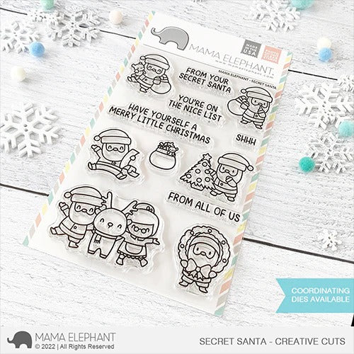 Secret Santa Stamp Set