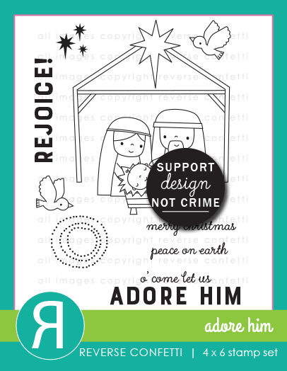 Adore Him Stamp Set