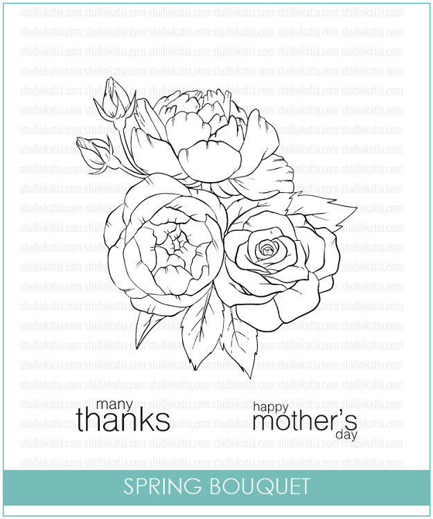Spring Bouquet Stamp Set