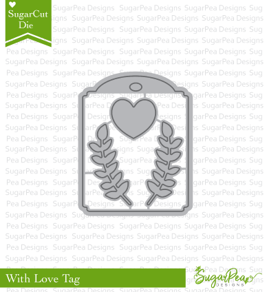 With Love Tag Sugar Cuts