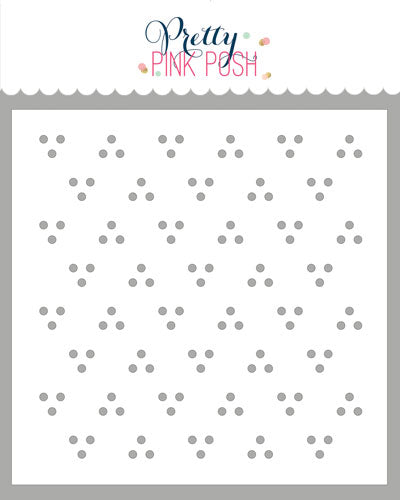 Swiss Dots Stencil