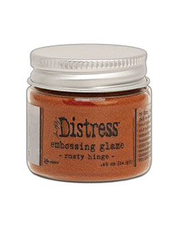 Distress Embossing Glaze Rusty Hinge