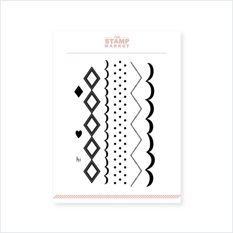 Trendy Background Builder Stamp Set