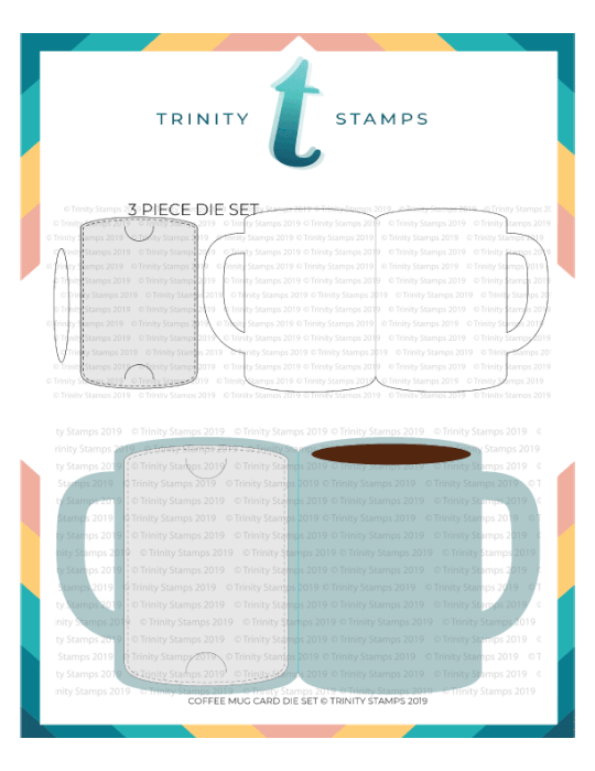 Coffee Mug Shaped Card Dies