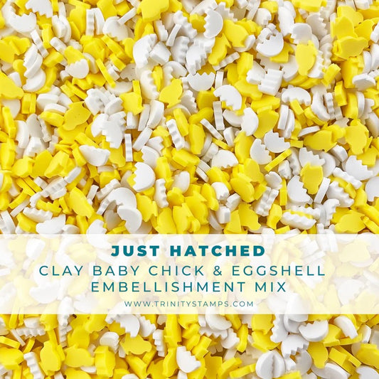 Just Hatched Clay Embellishment Mix