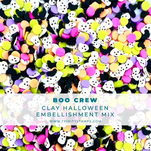 Boo Crew Clay Embellishment Mix
