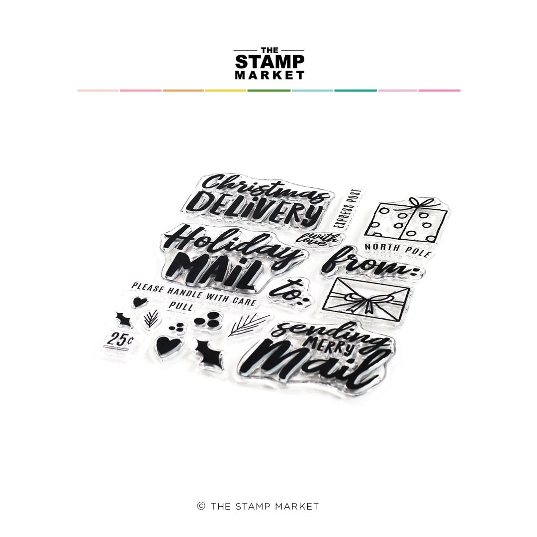 Merry Mail Stamp Set