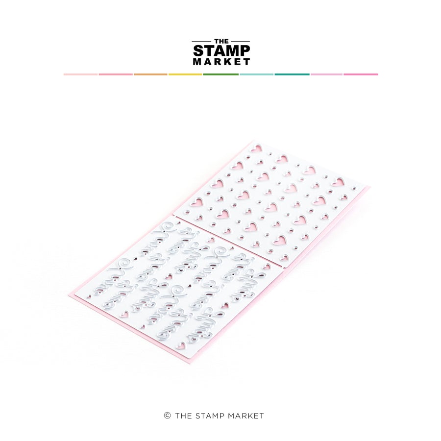 Love & Confetti Die