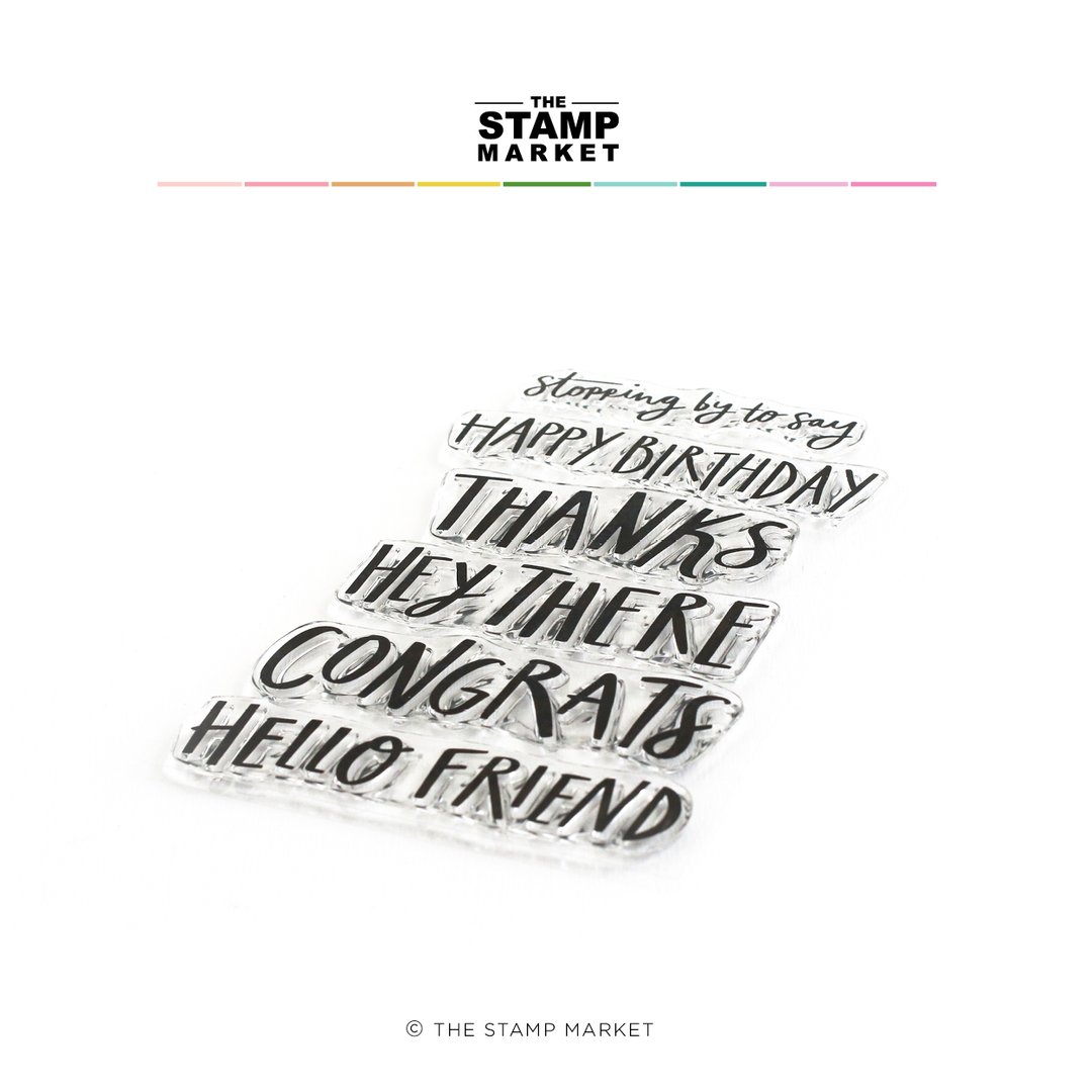 Stopping By Stamp Set